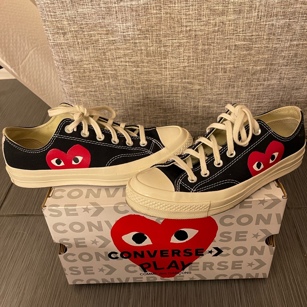 Converse X Comme des Garcons Play Chuck Taylors